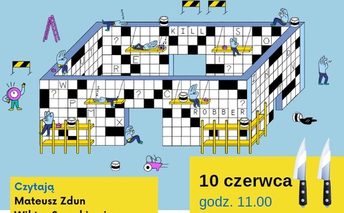 Czytanie performatywne sztuki-thrillera Sean’a Baker’a „Crossword”