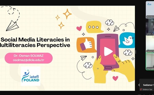 Ostatnie w tym roku akademickim webinarium dla początkujących nauczycieli j. Angielskiego  z cyklu „FROM PRE-SERVICE INTO IN-SERVICE: PROFESSIONAL DEVELOPMENT FOR PROFESSIONALS-TO-BE” już za nami